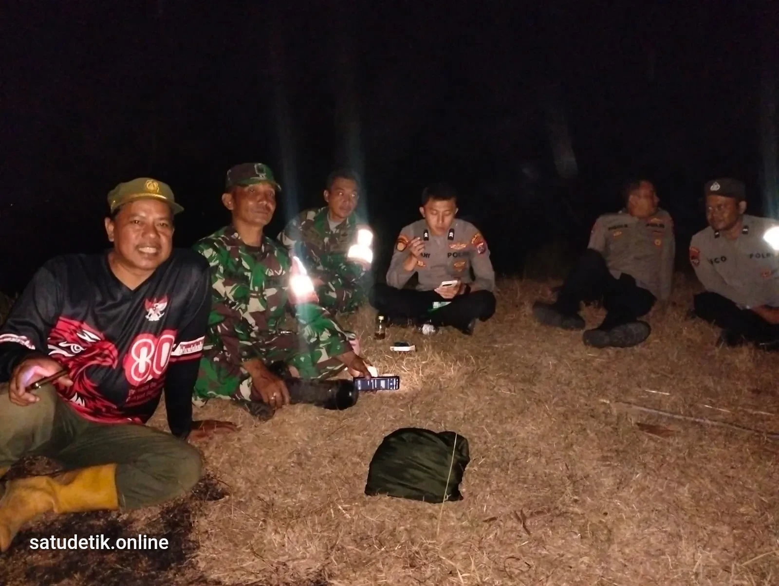 Kebakaran Hutan di Gunung Pucangrangga, Petugas Gabungan Berhasil Jinakkan Api