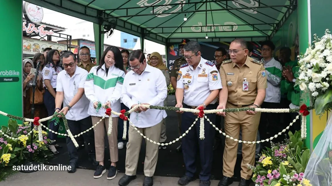 Pemprov DKI Buka Shelter Ojol 24 Jam di Thamrin , Urai Macet Sekaligus Titik Jemput Aman