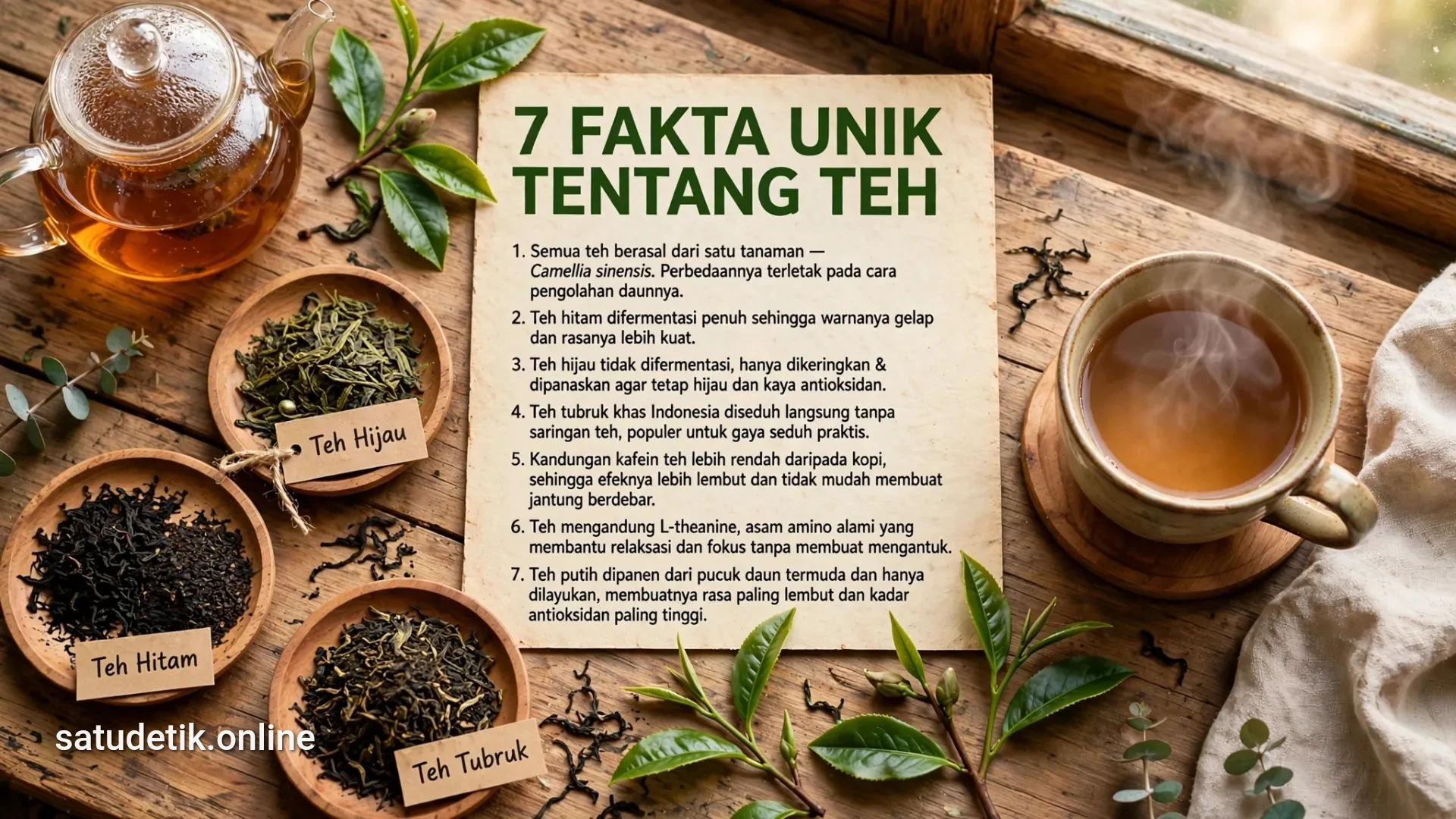 7 Fakta Unik tentang Teh, Minuman Paling Populer Kedua di Dunia