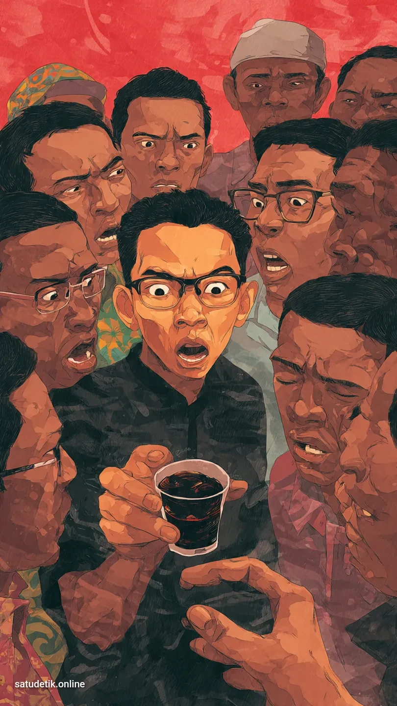 Aksi Minum Oli Demi Stamina di Makassar Viral, MUI: Haram dan Berbahaya