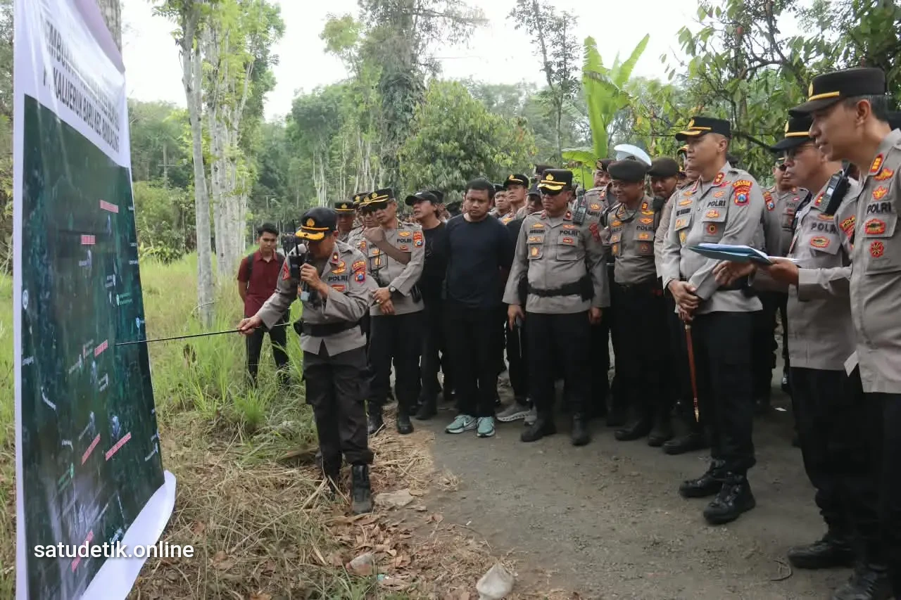 Polres Lumajang Amankan Dua Terduga Provokator Blokade Jalan PT Kalijeruk Baru