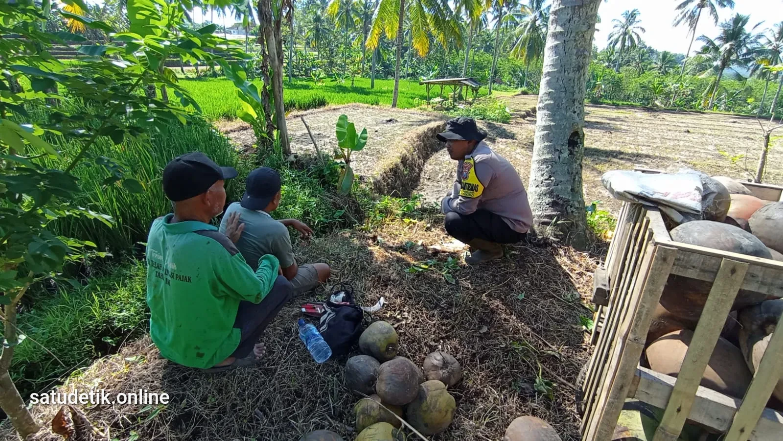 Kawal Asta Cita, Polsek Senduro Dampingi Petani Wujudkan Ketahanan Pangan