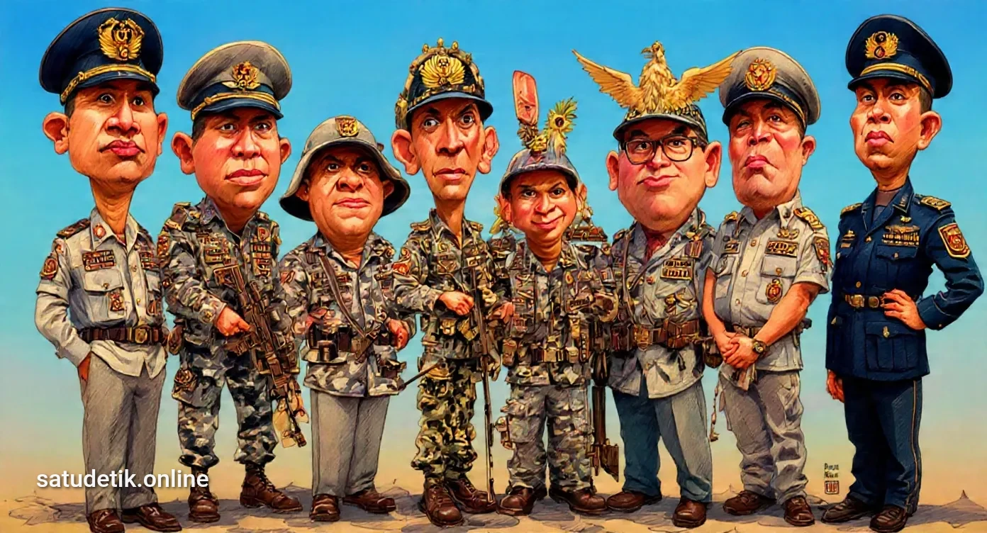 Wabah “Militerisme Estetika”: Seragam Sipil Gaya Militer, Gagah atau Overdosis Atribut?