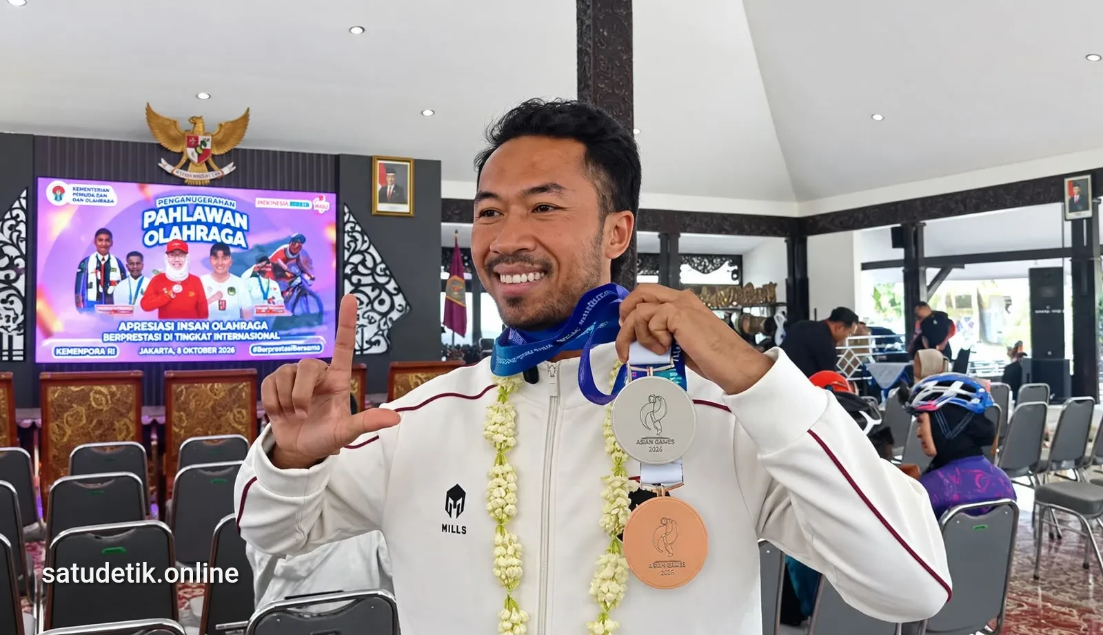 Saiful Rijal Harumkan Lumajang di Asian Games 2026, Sabet Dua Medali