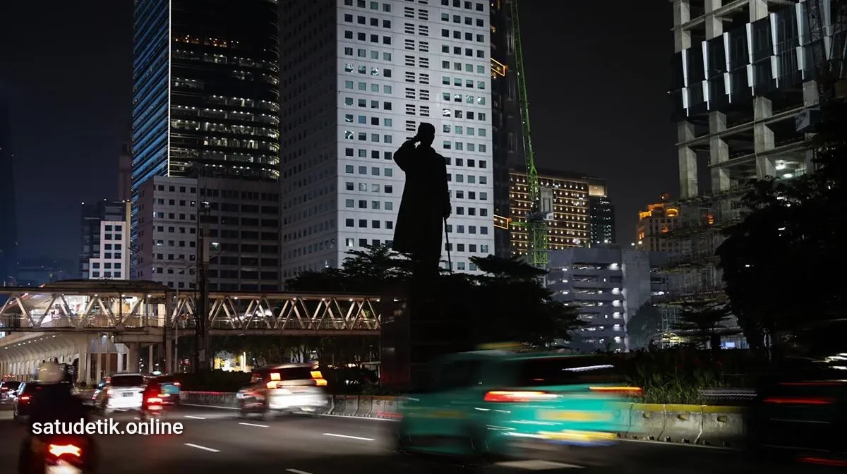 Satu Jam Gelap, Jakarta Pangkas 60 Ton Karbon di Hari Lingkungan Hidup 2026