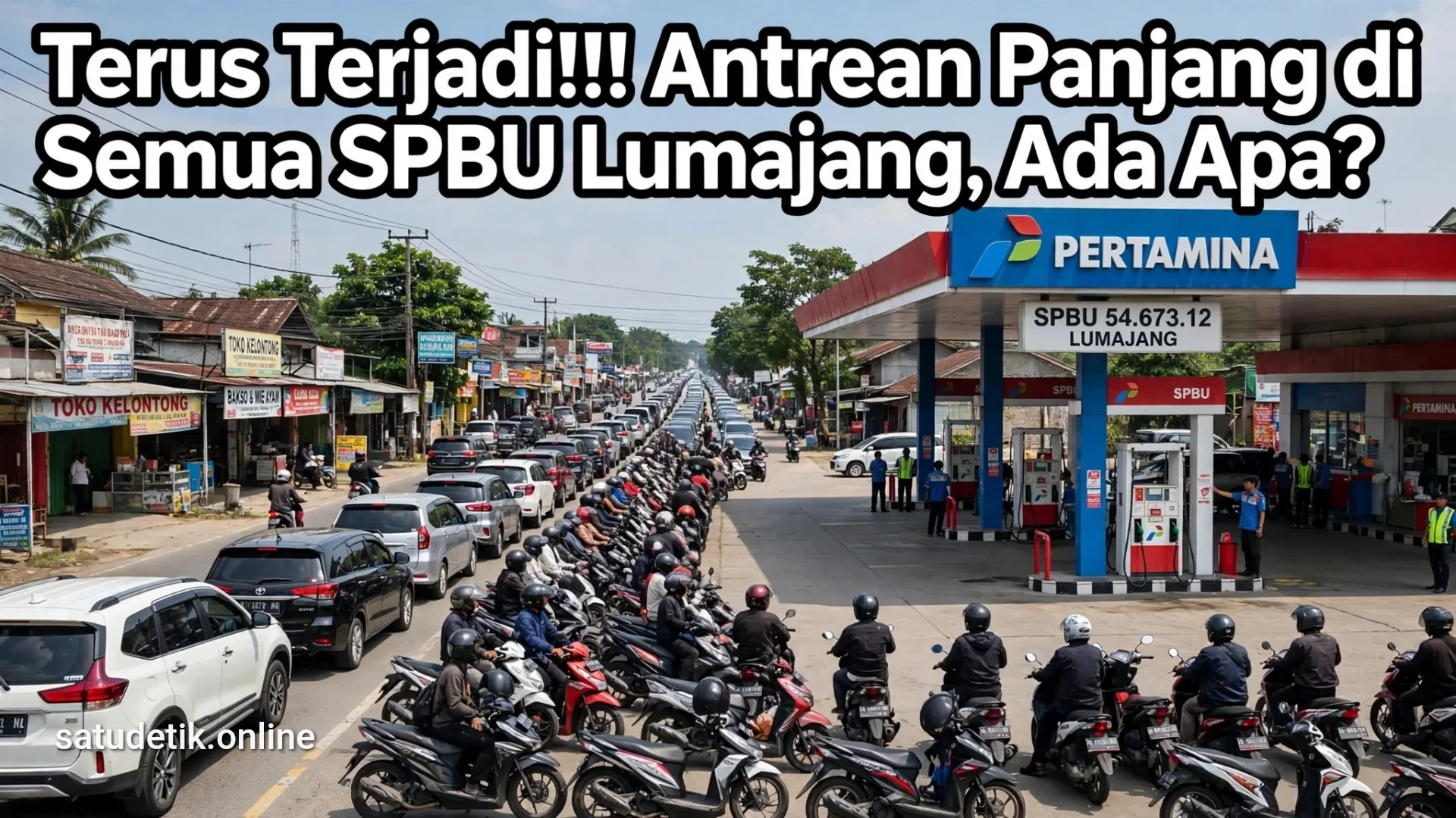 Warga Lumajang Berjam-jam Mengular Demi BBM: Apa Solusi Nyata Pemkab?