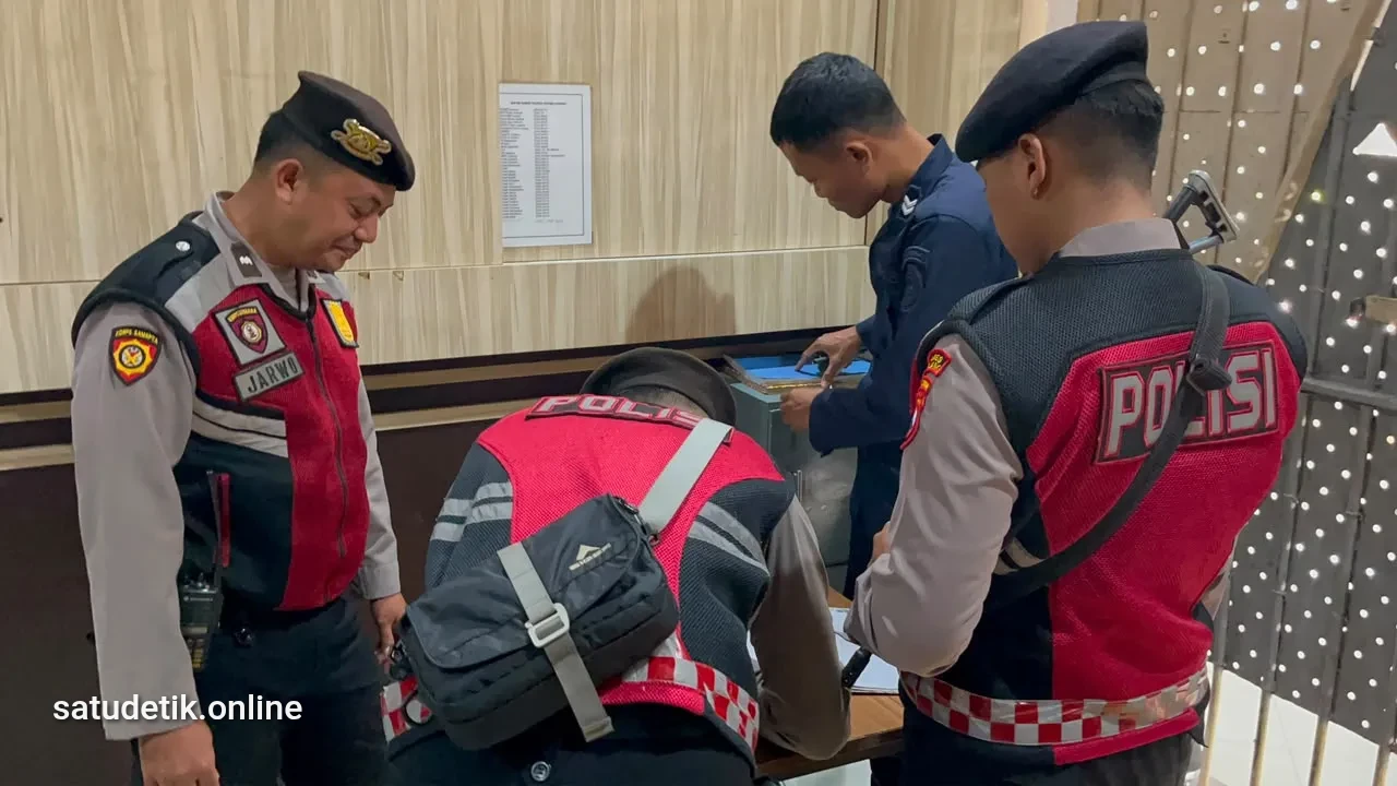 Sat Samapta Polres Lumajang Patroli Malam ke Lapas, Antisipasi Gangguan Kamtibmas