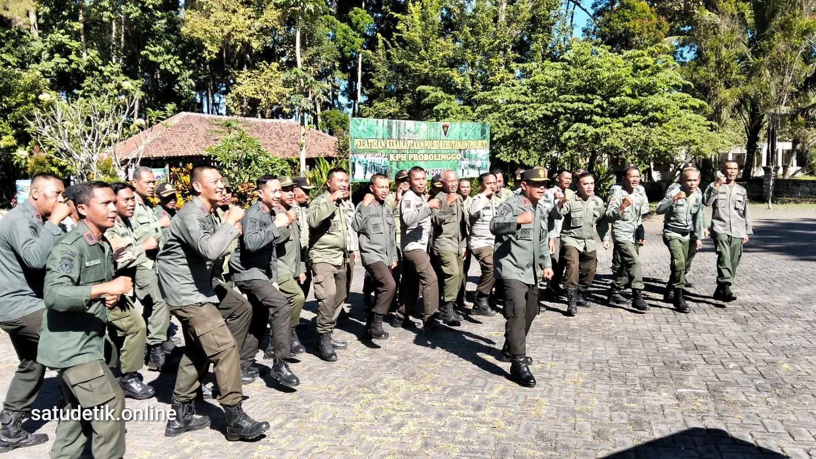 Digembleng di Tirtowono, Polhut KPH Probolinggo Siap Jadi Benteng Hutan 