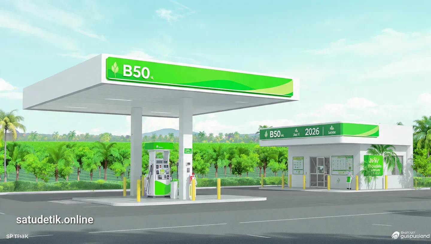 Pemerintah Targetkan Biodiesel B50 Masuk SPBU Mulai 1 Juli 2026