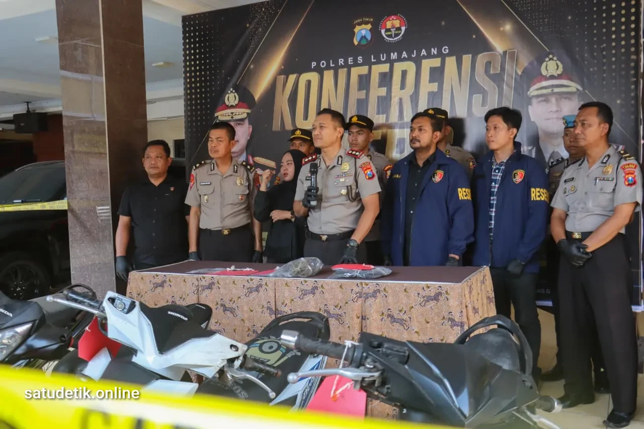 Operasi Sikat Semeru 2026, Polres Lumajang Ungkap 8 Kasus dan Amankan 7 Tersangka